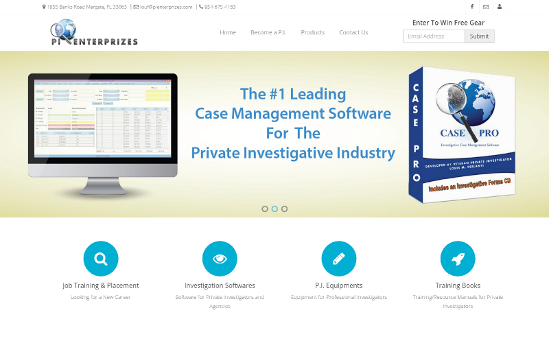 Investigative eCommerce Website | Volcor Software