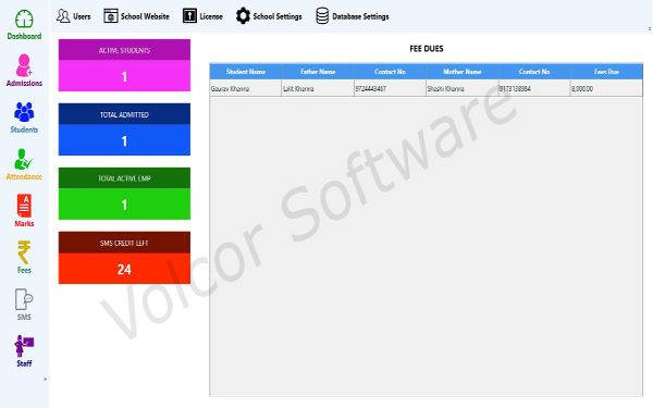 School Management | Volcor Software